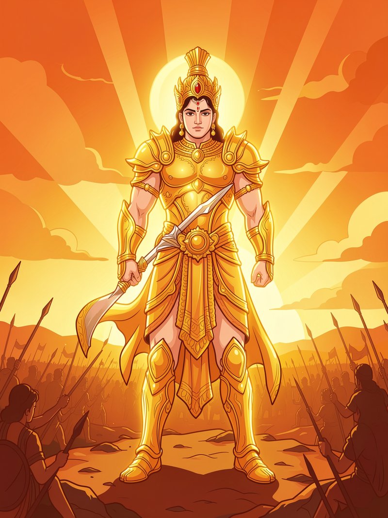 What if the greatest hero of the Mahabharata never sat on a throne?