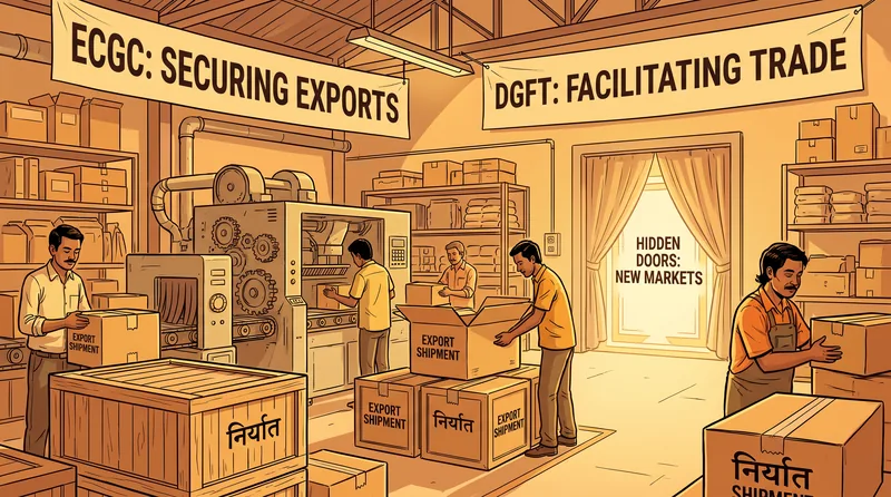 Export Opportunities for Indian MSMEs: ECGC, DGFT and the Hidden Doors